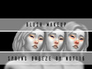 Sims 4 — Makeup Blush Spring Breeze by NOT116 — Spring Breeze blush is simple make-up texture giving your sims soft-ish