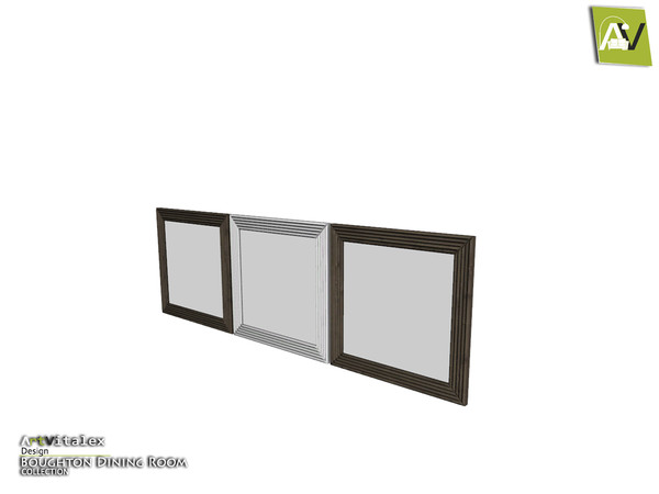 Sims 4 — Boughton Mirrors Trio by ArtVitalex — - Boughton Mirrors Trio - ArtVitalex@TSR, Feb 2019