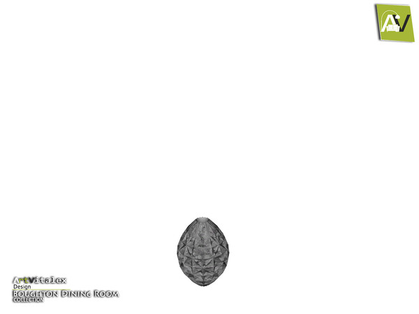 Sims 4 — Boughton Embossed Vase Podgy by ArtVitalex — - Boughton Embossed Vase Podgy - ArtVitalex@TSR, Feb 2019