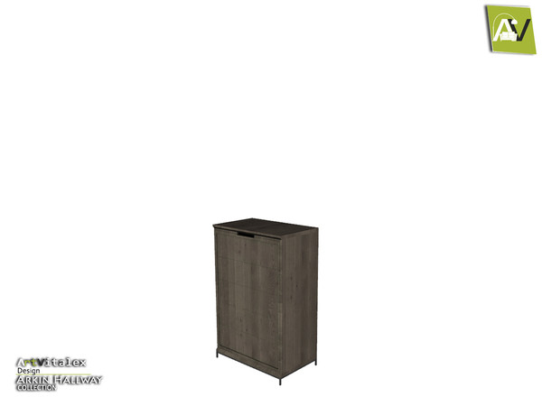 Sims 3 — Arkin Shoe Closet Short With Single Door by ArtVitalex — - Arkin Shoe Closet Short With Single Door -