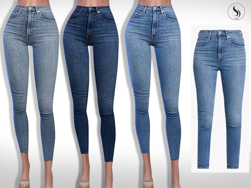 Smelten vogel Onafhankelijk The Sims Resource - Levi's Mile High Super Skinny Jeans