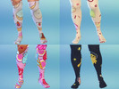 Sims 4 — Cute socks TS by Thelpethsimsiel — Super cute socks for teens to elders.