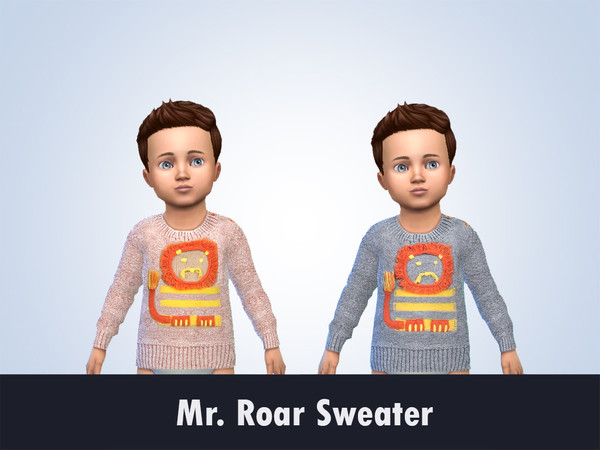 The Sims Resource - Mr. Roar Sweater