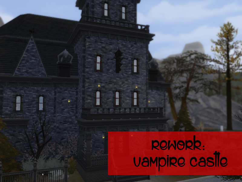 Sims 4 The Sims Resource | Vampire Castle (Forgotten Hollow Rework) by TSR Creator