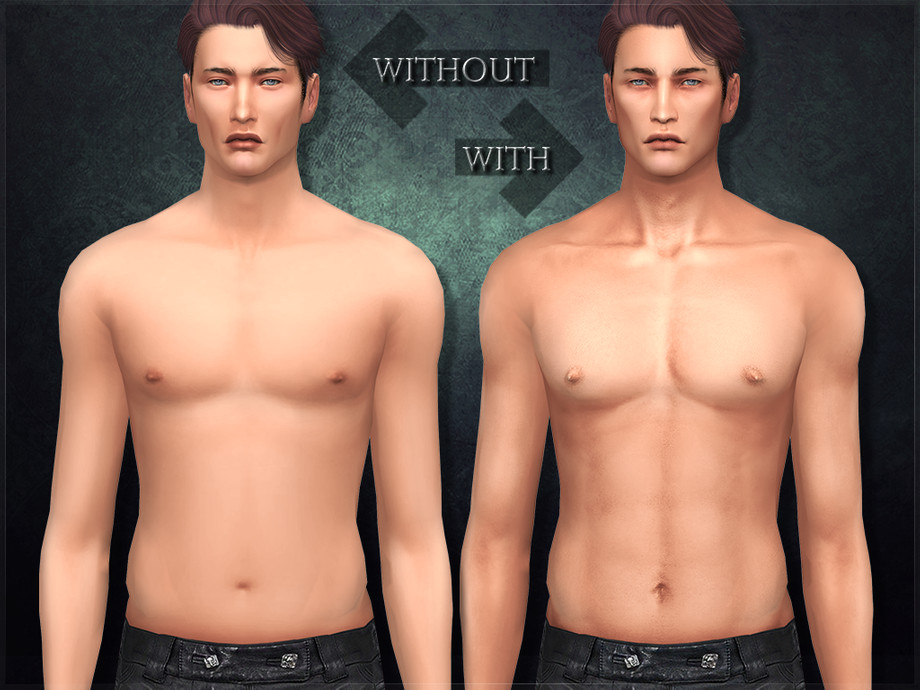 Sims 4 - Male skin 11 - OVERLAY by RemusSirion - A new overlay skin for mal...