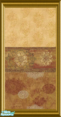 Sims 2 — AbstractRedBrown by The_Unicorn — Important Note: Without the frames!!!