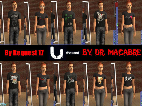 Sims 2 — By Request 17... The Used by Dr. Macabre — Here is the set that ifrigginlovemikeyway asked for. The group The