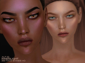 Sims 4 — Innerlight - Face Shine 01 HQ by Alf-si — - blush category; - toddler + ; - humans, aliens, vampires; - 2