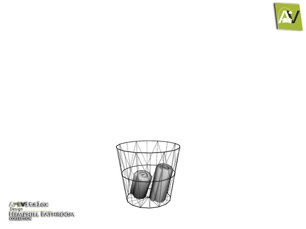 Sims 3 — Hemphill Towel Basket by ArtVitalex — - Hemphill Towel Basket - ArtVitalex@TSR, Mar 2019