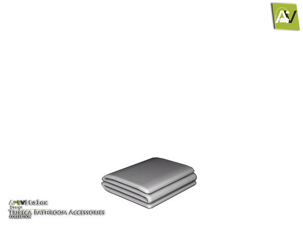 Sims 3 — Tribeca Towel Single by ArtVitalex — - Tribeca Towel Single - ArtVitalex@TSR, Mar 2019