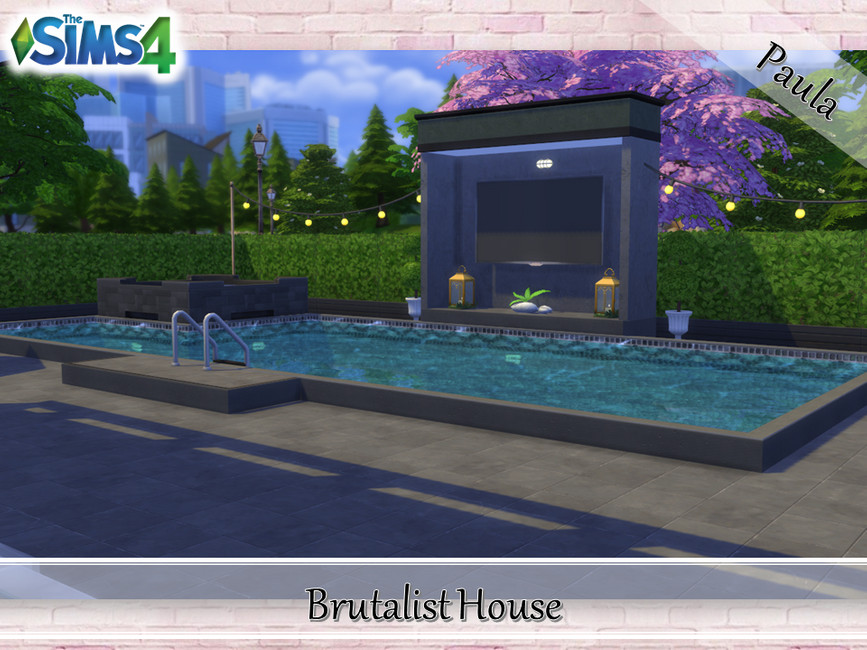 The Sims Resource - Brutalist House