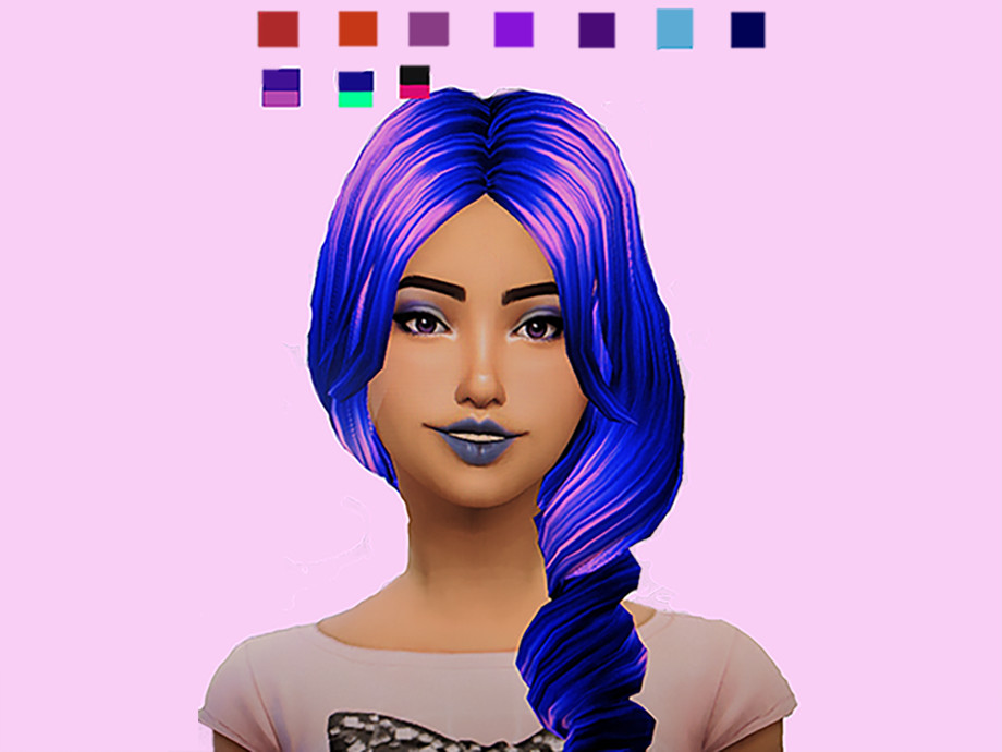 The Sims Resource Basegame Hairstyle Retexturerecolor