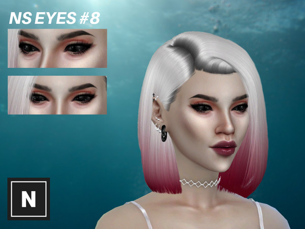 Sims 4 — NS Eyes #8 - DEEP SPACE by networksims — A set of eyes with a star pattern. Please make sure laptop mode is