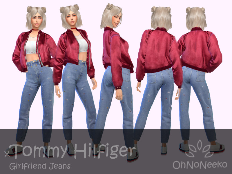 halvleder Feed på millimeter The Sims Resource - ONN Tommy Hilfiger Girlfriend Jeans