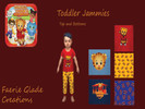Sims 4 — Daniel Tiger's Neighborhood Jammies by Teagon_malone — Ugga Mugga!!!! Top come in 3 different patterns. Bottoms