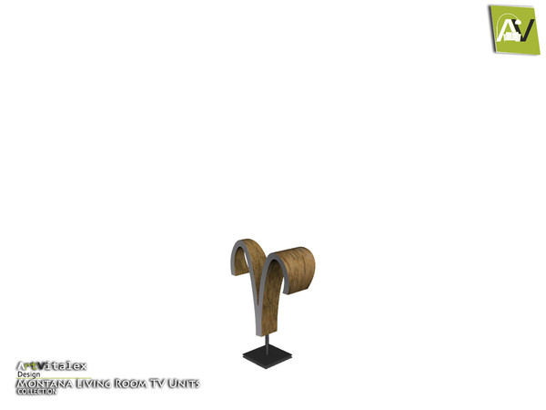 Sims 4 — Montana Decor Aries by ArtVitalex — - Montana Decor Aries - ArtVitalex@TSR, Mar 2019
