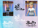 Sims 4 — The Buffy The Vampire Slayer by salla-maria_n — The Sims 4 For toddler. This top is for all the Buffy The