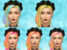 Sims 4 — Vampire Hair Recolored #1 by miczna — Recolored version of hairstyle from the 'Vampires' expansion pack. 12