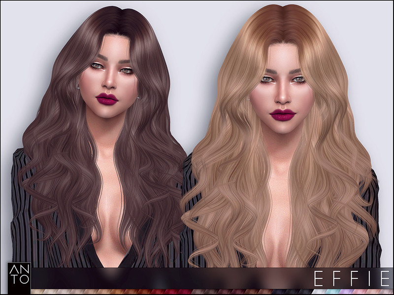 Anto's Sims 4 Hairstyles.