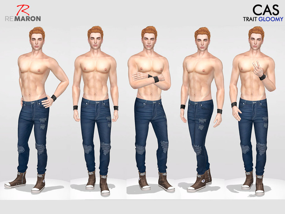 The Sims Resource Stand Pose For Men Cas Pose Set 2