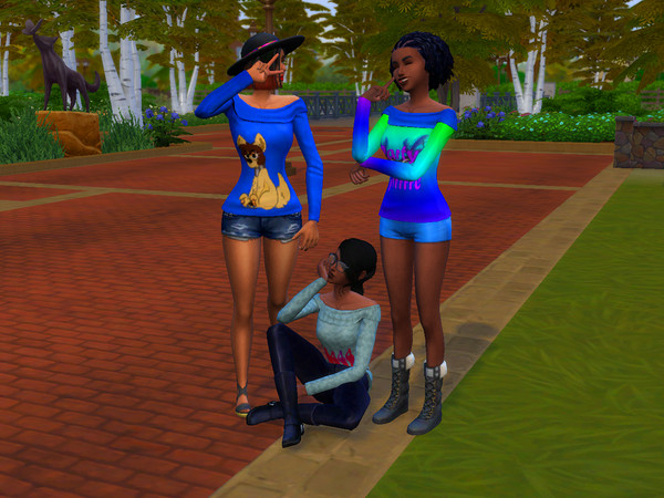 Sims 4 — Cute Sweater! by NajySimzBlahBlah — Female only Teen to Elder Custom Thumbnail Hope you like