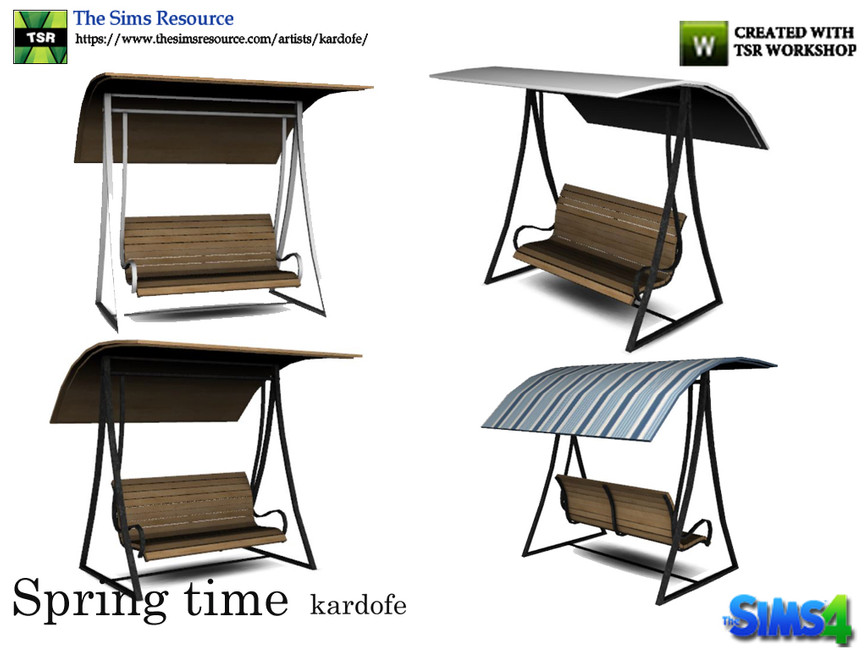 The Sims Resource kardofe_Spring time_Swing