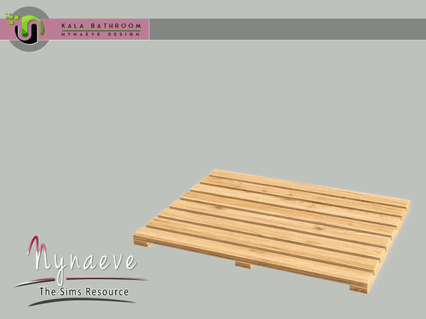 Sims 3 — Kala Bathroom - Shower Mat by NynaeveDesign — Kala Bathroom - Shower Mat Located in Decor - Miscellaneous Price: