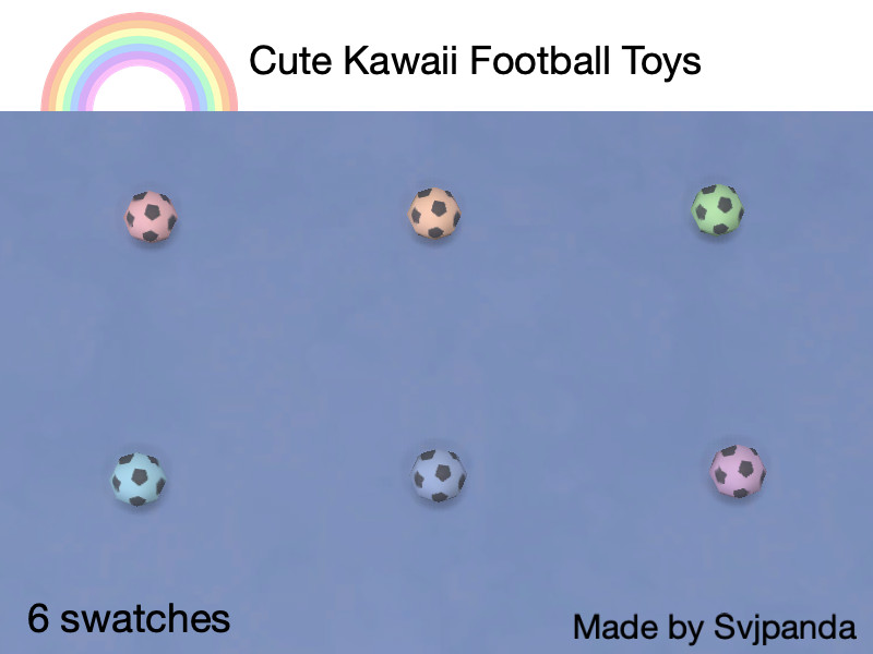 Sims 4 Cute Football Toy For Pets by Svjpanda