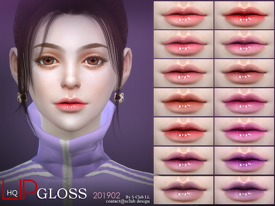 The Sims Resource S Club Ll Ts4 Lipstick 201902