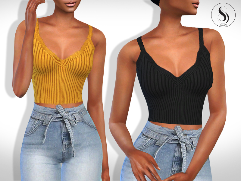 The Sims Resource - Female Knit Tops