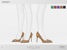 Sims 4 — Madlen Misumi Shoes by MJ95 — Mesh modifying: Not allowed. Recolouring: Allowed (Please add original link in the