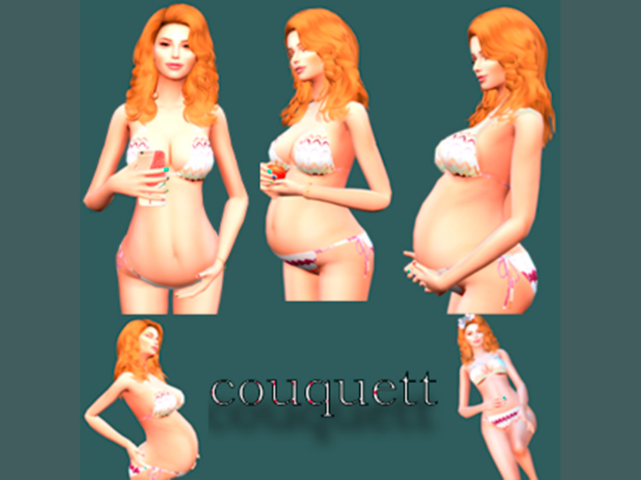Sims 4 - PREGNANCY POSES by couquett - I HOPE YOU LIKE, you will need http:...