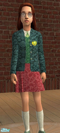 Sims 2 — Children School Uniform by Abelie — School uniform for children !