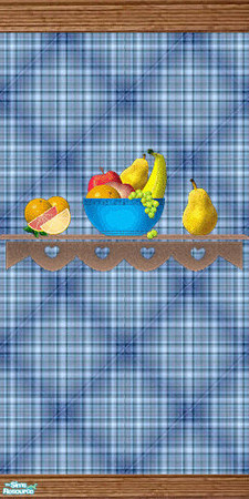Sims 2 — Fruit shelf by devilishdawn —  