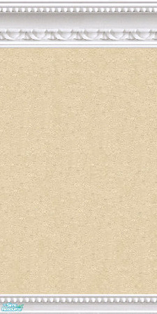 Sims 2 — jsf2WMarbleBGSand by jsf — From jsf Designs, a soft, sand colored wallpaper encased in a new, white, beaded
