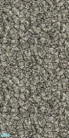 Sims 2 — Grey Stone Wall by stephanie_b. — a stephanie b. design