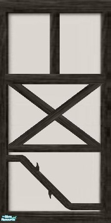 Sims 2 — Chalet Wall C by stephanie_b. — a stephanie b. design