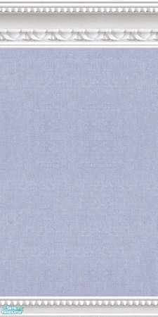 Sims 2 — jsf2WMarbleBGPeriwinkle by jsf — From jsf Designs, a periwinkle textured wallpaper encased in a new, white,