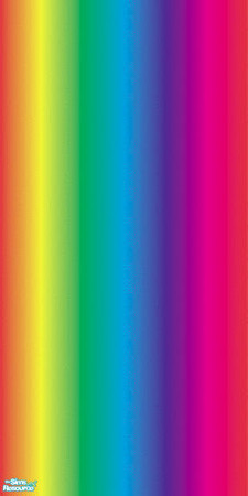 Sims 2 — Rainbow wallpaper - one panel by mjrbaseball — #1 of a one-panel set