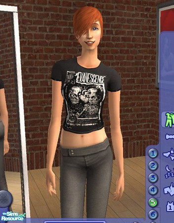 Sims 2 — By Request 16.... - Evanescence 3 by Dr. Macabre — What can I say about this one, except it has skulls so you