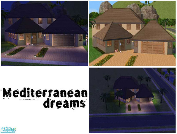 Sims 2 — Mediterranean Dreams by Rejectedone — 