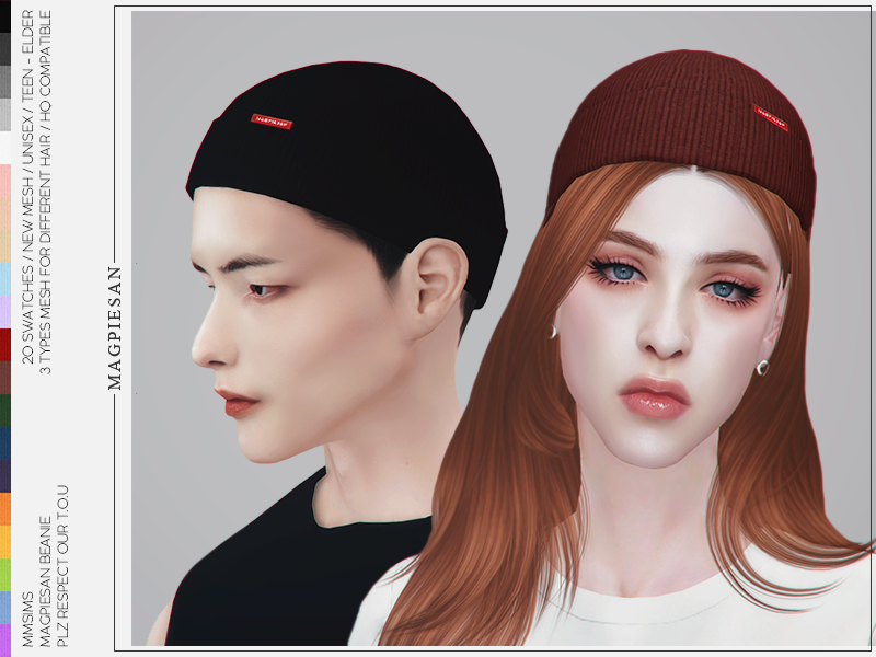 The Sims Resource - Magpiesan Beanie