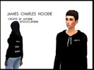 Sims 4 — James Charles Hoodie by whybink — A hoodie recreated by the official Sisters Hoodie