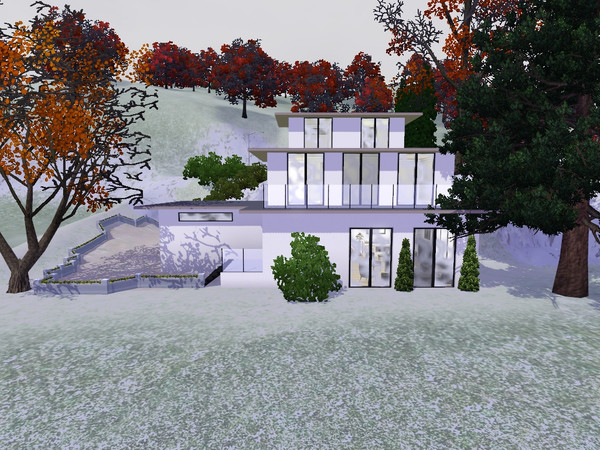 Sims 3 — Electric Ave by Gamergurl101 — This beautiful hillside home offers amazing views from every window 3 bedrooms 1