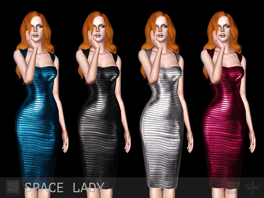 Sims 3 - Space lady by Shushilda2 - HQ-texture (2048x2048)