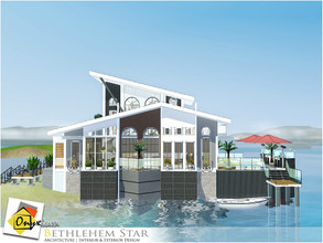 Sims 3 — Bethlehem Star by Onyxium — On the first floor: Living Room | Dining Room | Kitchen | Bathroom | Adult Bedroom |
