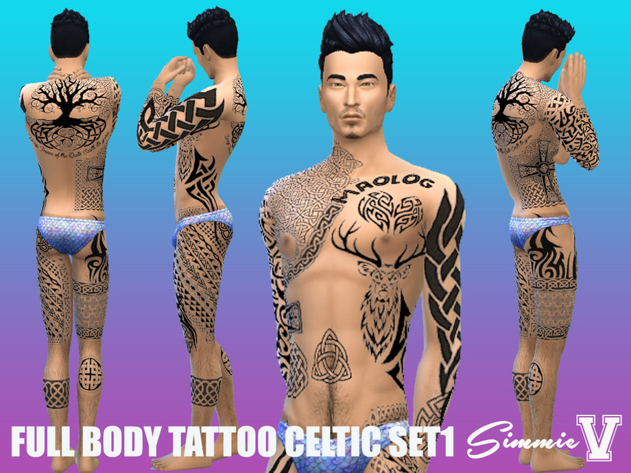 SIMS 4 Tattoo body