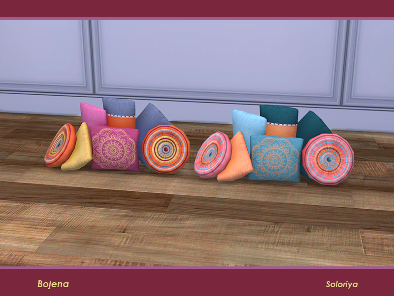 The Sims Resource - Bojena. Floor Pillows