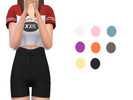 Sims 4 — Sims 4 High Waisted Shorts-SP by _xXSimsPlayerXx_ — Only base game needed. Swatches: 8 Ages: Elder/YA/A/Teen