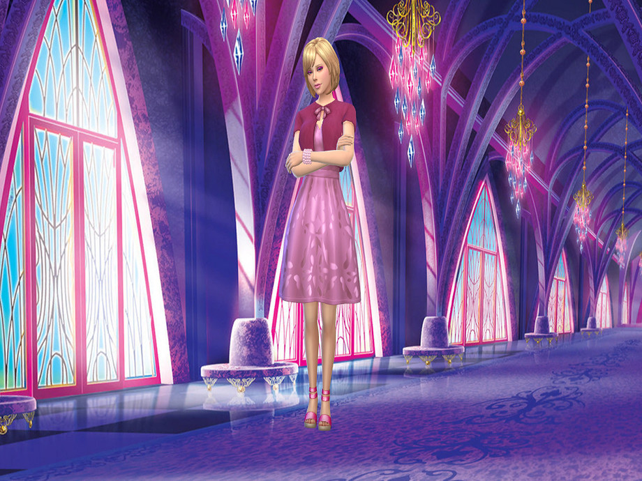 The Sims Resource CAS Background Barbie Child Book